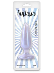 NS Novelties Fantasia Pleasure Anal Plug Small Azure - - Butt Plugs