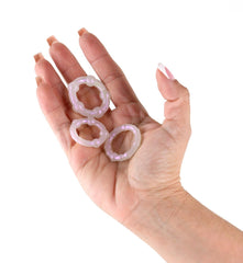 NS Novelties Fantasia Intensity Stretchy Cock Rings Pearl - - Cock Ring Sets