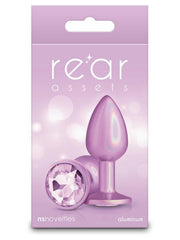 NS Novelties Rear Assets Iridescent Pink Butt Plug - - Butt Plugs