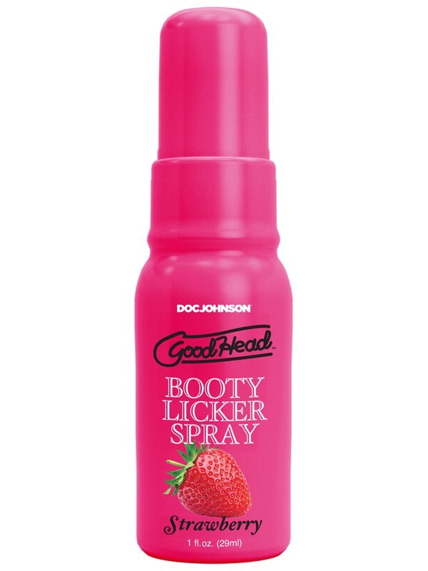 Doc Johnson GoodHead Booty Licker Cherry Flavor Anal Spray for Oral Play - - Delay and Excite Sprays