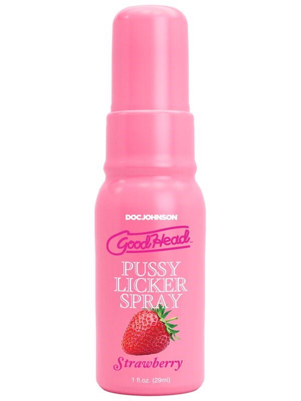 Doc Johnson GoodHead Pussy Licker Sex Delay Spray 29 ml Cherry Flavored Spray - - Delay and Excite Sprays