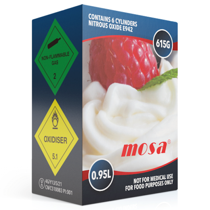 Best Whip Mosa 0.95 Litre 615g N2O Cylinder - - Massage Oils and Lubricants