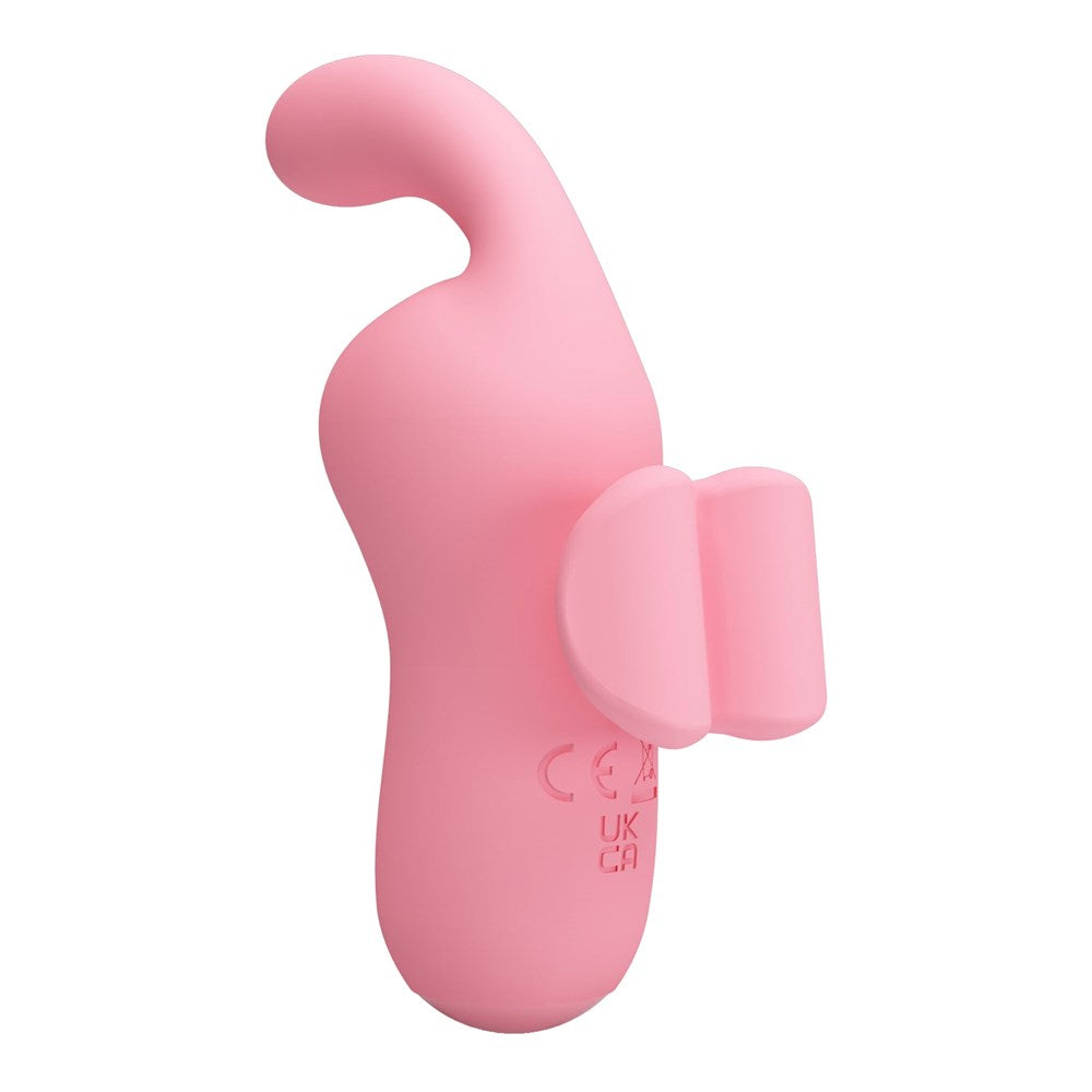 Pretty Love Magic Fairy Rechargeable Finger Massager Pink - - Finger and Tongue Vibrators