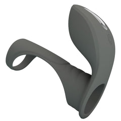 Pretty Love Cirrus Master Rechargeable Penis Ring Grey - - Vibrating Cock Rings