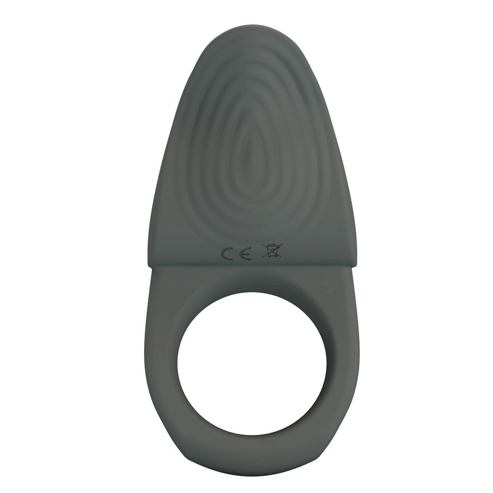 Pretty Love Alto Master 10 Functionc Cock Ring Grey - - Vibrating Cock Rings