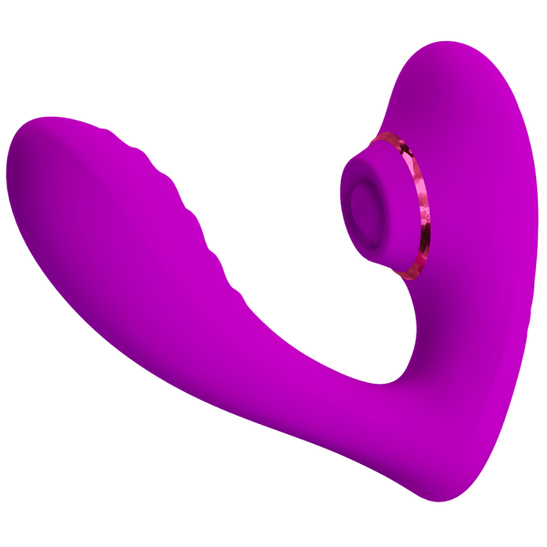 Pretty Love Nauty Rechargeable Clitoral Stimulator Purple - - Clit Ticklers and Pulsators