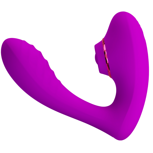 Pretty Love Nauty Rechargeable Clitoral Stimulator Purple - - Clit Ticklers and Pulsators