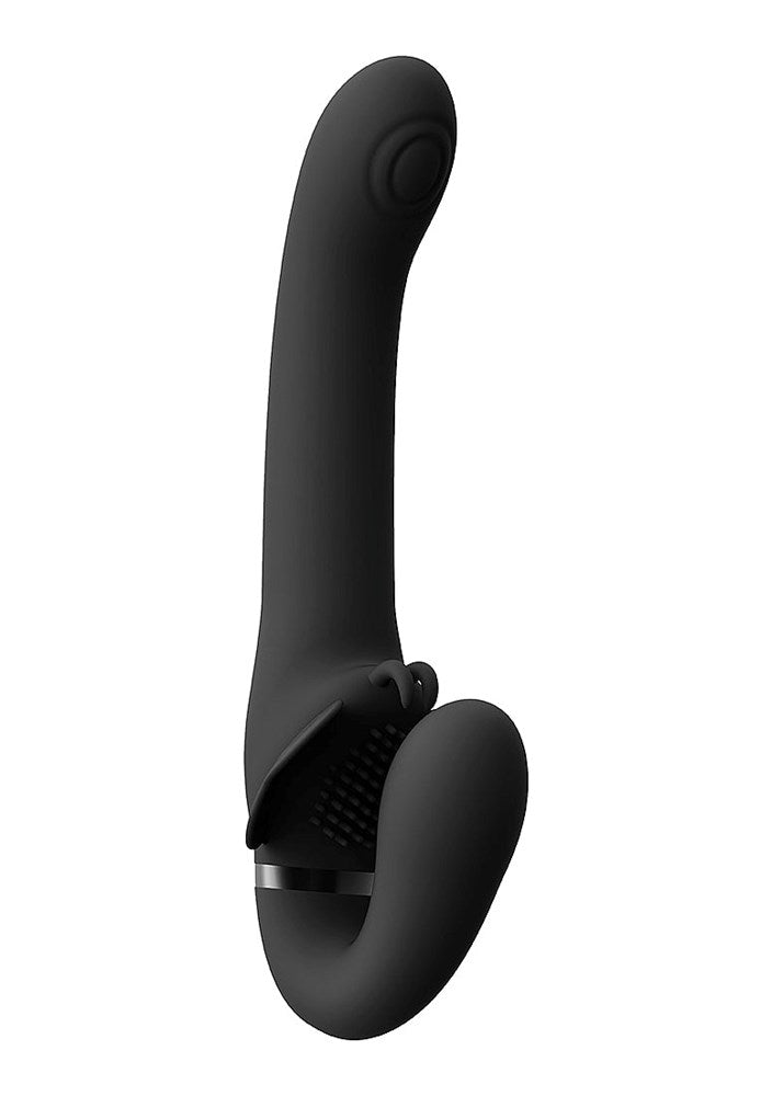 Shots Toys Vive Satu Vibrating Strapless Strap On Sex Toys Triple Motor - - Strap On Sextoys