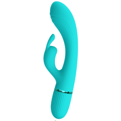 Pretty Love Scocco Dual Motor Silicone Rabbit Massager - - Rabbit Vibrators