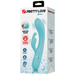 Pretty Love Scocco Dual Motor Silicone Rabbit Massager - - Rabbit Vibrators