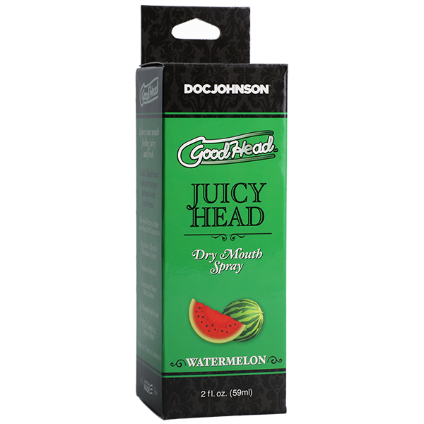 Doc Johnson GoodHead Wet Head Dry Mouth Spray Watermelon 59ml Oral Enhancer - - Delay and Excite Sprays