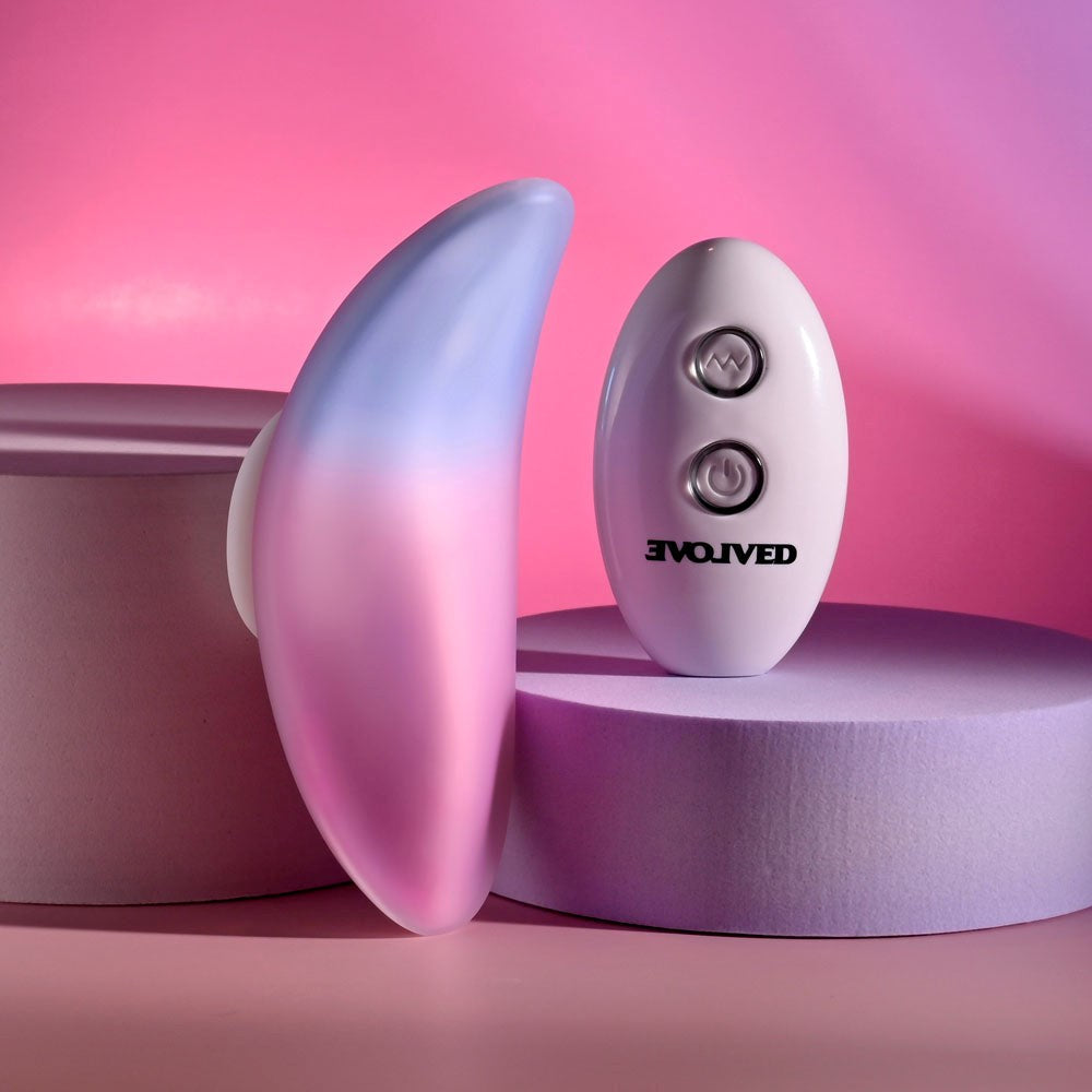 Evolved PARADISE Remote Control Panty Vibrator Pink/Purple - - Remote Control Vibrators
