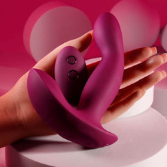 Evolved COME ON OVER G-Spot Vibrator Burgundy Red - - G-Spot Vibrators