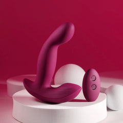 Evolved COME ON OVER G-Spot Vibrator Burgundy Red - - G-Spot Vibrators