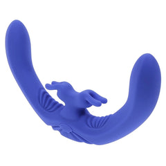 Evolved LOVEBIRDS Double Ended Rabbit Vibrator Purple - - Rabbit Vibrators