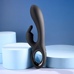 Playboy Pleasure LATE NIGHT BUNNY Rabbit Massager Black - - Rabbit Vibrators