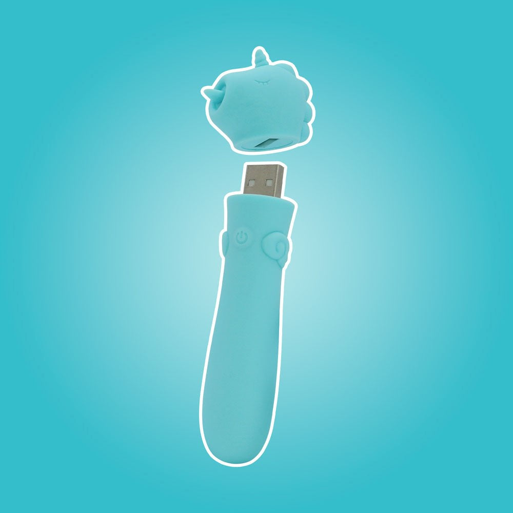 Unihorn Mountn Peak Vibrating Bullet USB Rechargeable Clitoral Vibrator - - Bullet Vibrators