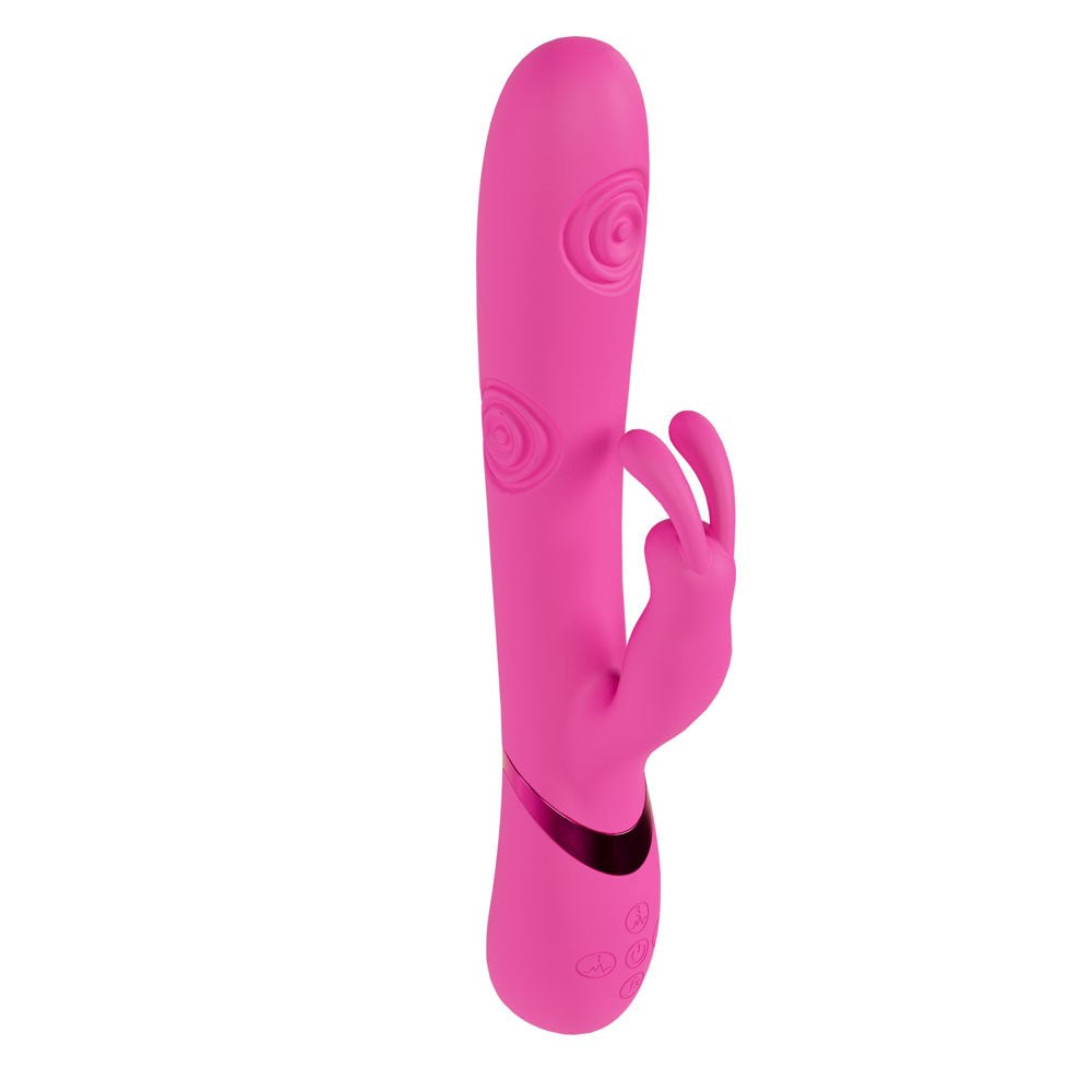 Shots Toys VIVE Mimi Vibrating Rabbit Massager Pink Triple Motor Technology - - Rabbit Vibrators