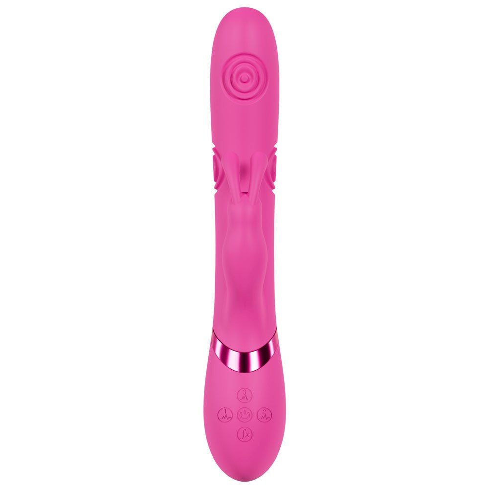 Shots Toys VIVE Mimi Vibrating Rabbit Massager Pink Triple Motor Technology - - Rabbit Vibrators