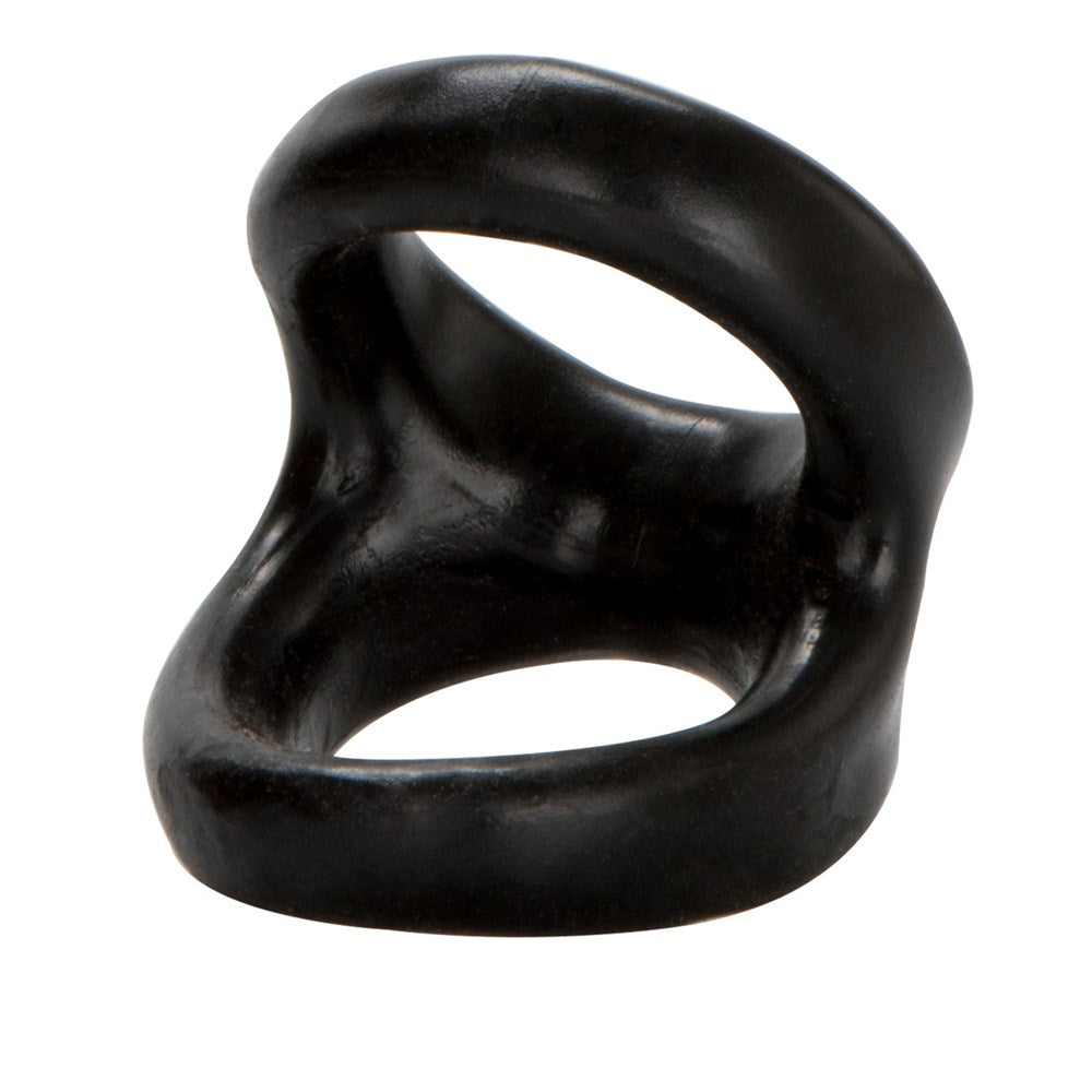 Colt Snug Tugger Erection Enhancer Cock Ring Black - - Stretchy Cock Rings