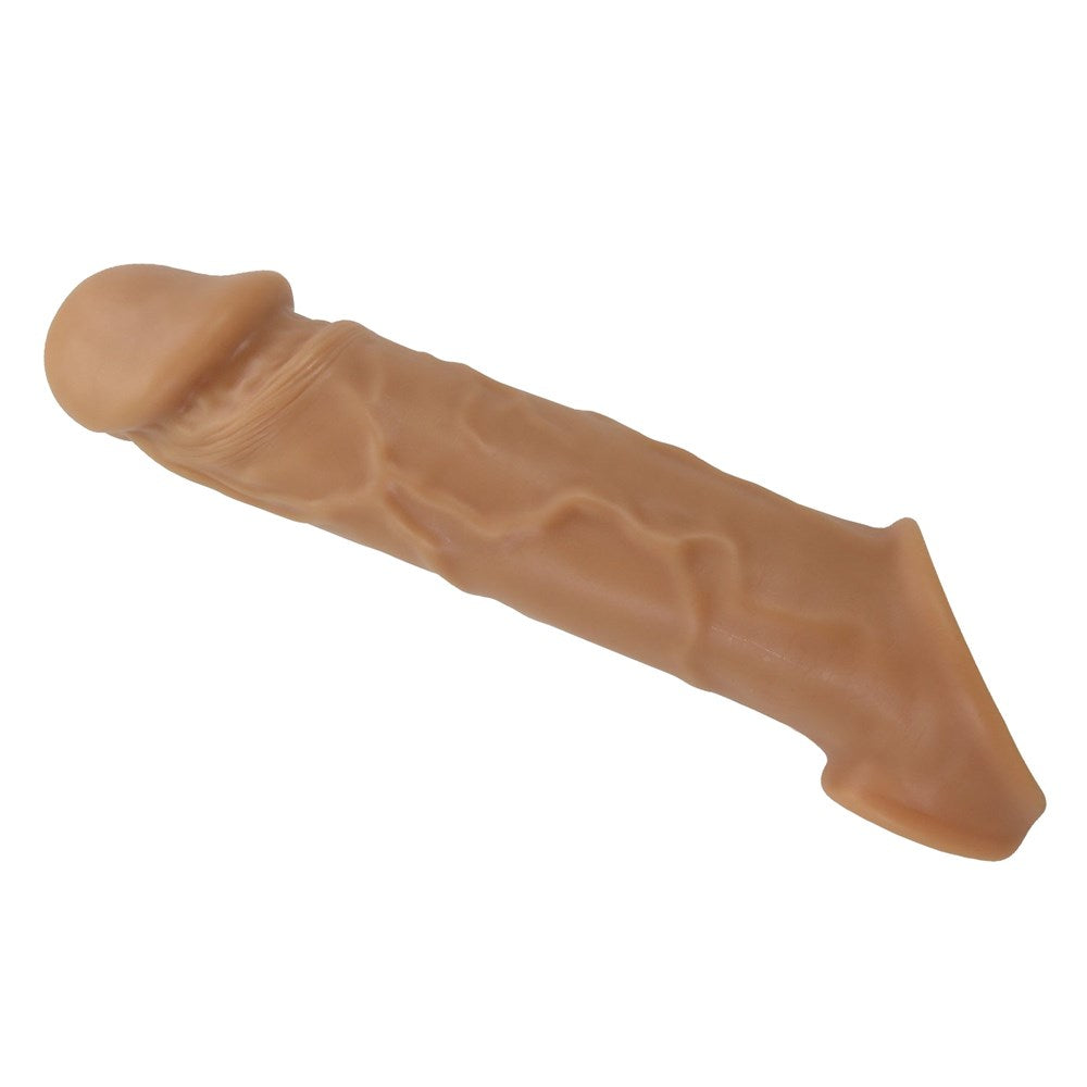 Baile Pretty Love Lionel Liquid Silicone Penis Sleeve Flesh Girth Enhancement - - Penis Sleeves and Extenders