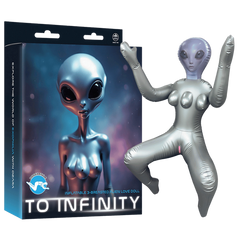 Excellent Power Ozara Doggy Style Alien Inflatable Love Doll - - Love Dolls