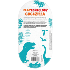Hott Products Cockzilla Dinosaur shaped Dildo Blue - - Realistic Dildos
