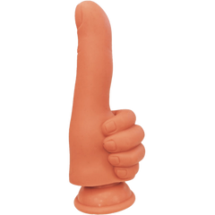Hott Products Thumbs Up Finger Shaped Dildo Tan - - Realistic Dildos