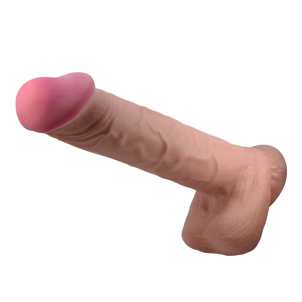 Pretty Love Bergrisi 10.2 Inch Realistic Looking Dildo Tan - - Realistic Dildos
