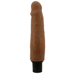 Pretty Love Waldorf 8.5 Inch Vibrating Dildo Tan - - Vibrating Dildos