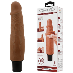 Pretty Love Waldorf 8.5 Inch Vibrating Dildo Tan - - Vibrating Dildos