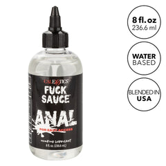 Fuck Sauce Anal Numbing Water Based Lubricant 236.6 ml - - Anal Lubes