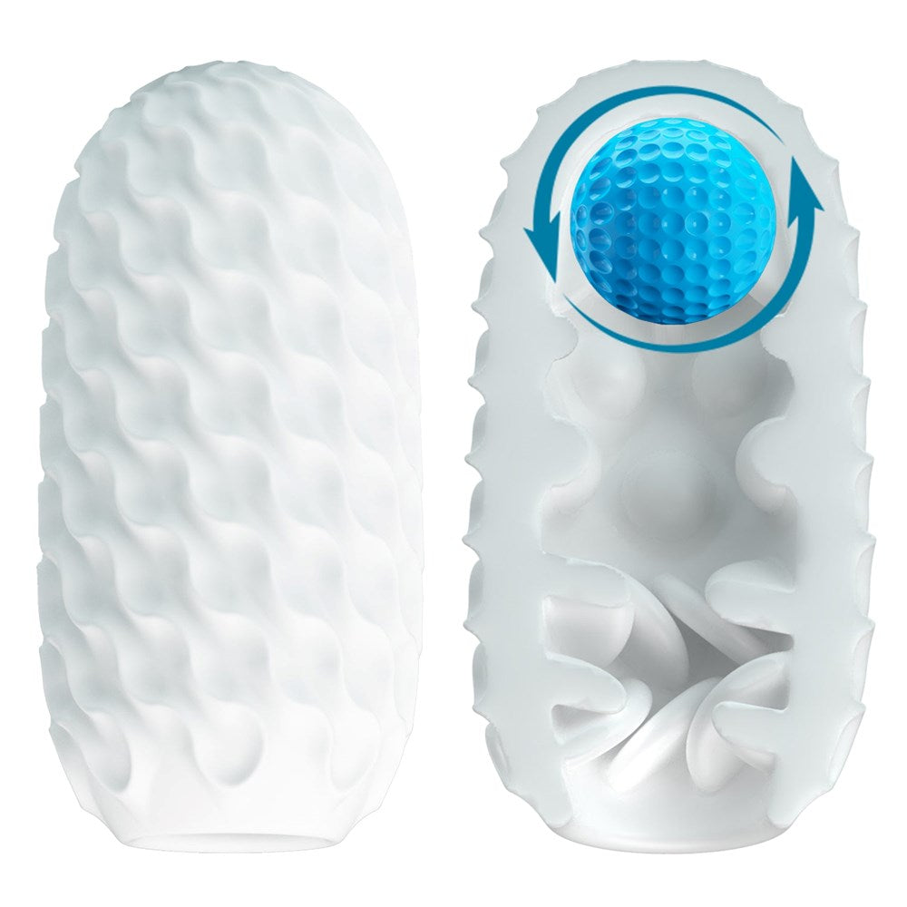 Pretty Love Venus-X Magic Ball Male Stroker Clear - - Masturbators and Strokers