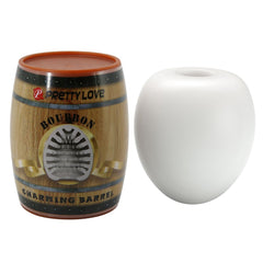 Pretty Love Bourbon Charming Barrel Masturbator White - - Masturbators and Strokers