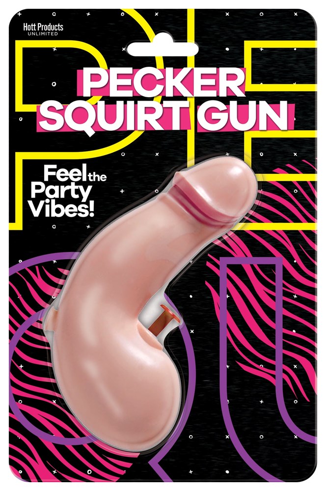 Hott Products Pecker Shaped Squirt Gun - - Party Gifts and Novelties