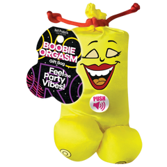 Hott Products Boobie Orgasm Talking Audible Party Gift Bag - - Party Gifts and Novelties