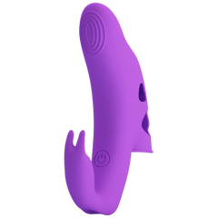 Pretty Love Yenna Rechargeable Honey Finger Vibrator Purple - - Finger and Tongue Vibrators