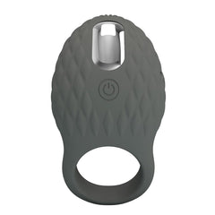 Pretty Love Master Ring Helious Vibrating Cock Ring Grey - - Vibrating Cock Rings