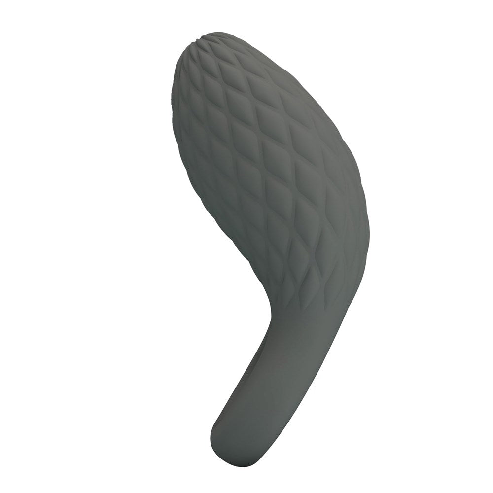 Pretty Love Master Ring Helious Vibrating Cock Ring Grey - - Vibrating Cock Rings