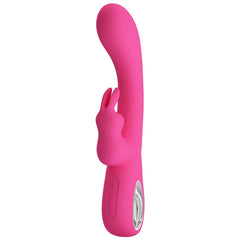 Pretty Love Novak 12 Functions Rabbit Vibrator Pink - - Rabbit Vibrators