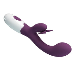 Pretty Love Butterfly Kiss Rabbit Vibrator Purple - - Rabbit Vibrators