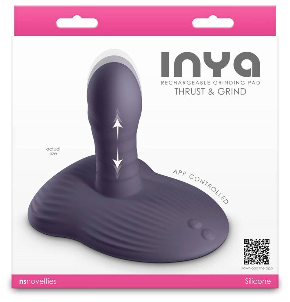 INYA Thrust and Grind App Control Personal Massager Gray - - Personal Massagers