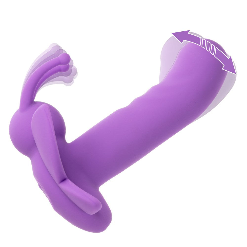 California Exotics First Time Rotating Venus Butterfly Massager - Clit Ticklers and Pulsators