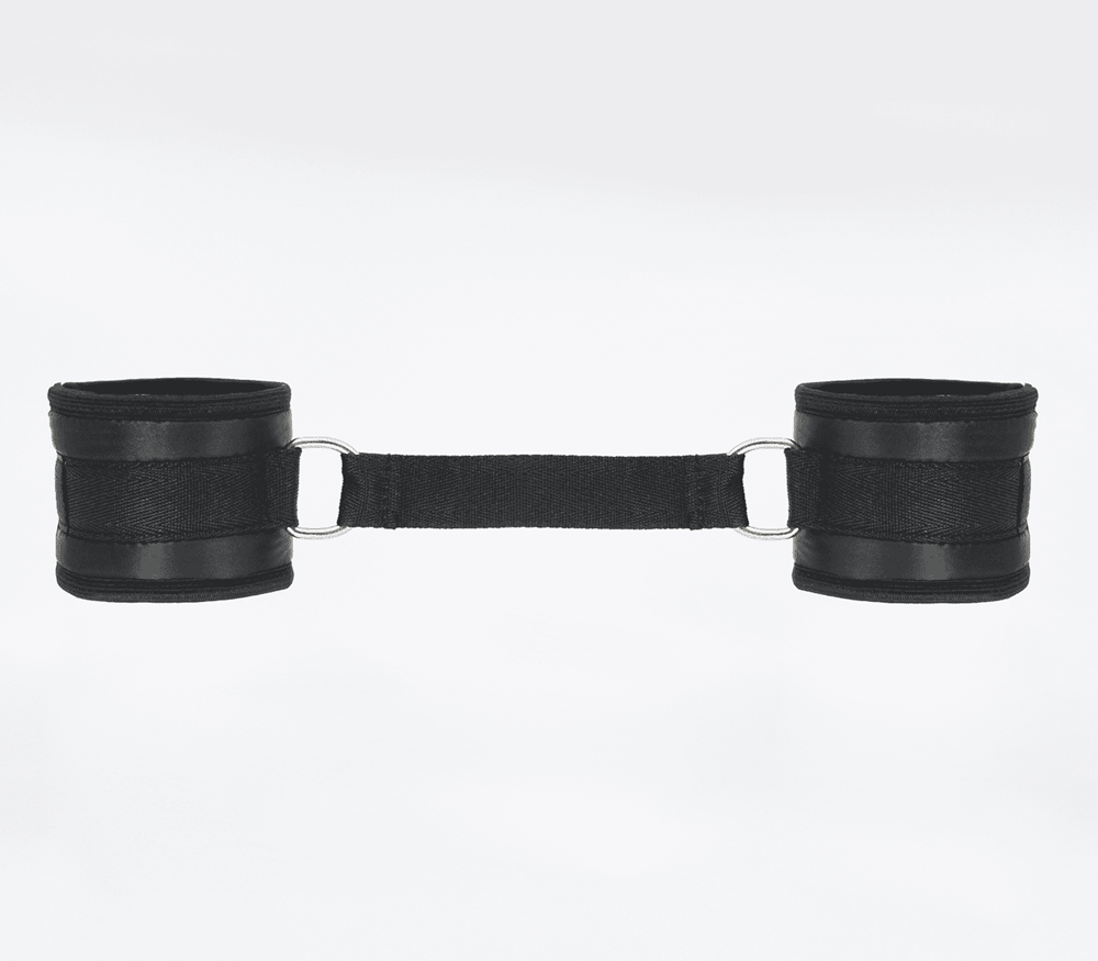 Love In Leather Bright and Soft Satin Wrist Cuffs - - Cuffs And Restraints