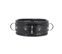 Berlin Baby Padded BDSM Collar With Lockable Buckle - Default Title - Collars and Leads