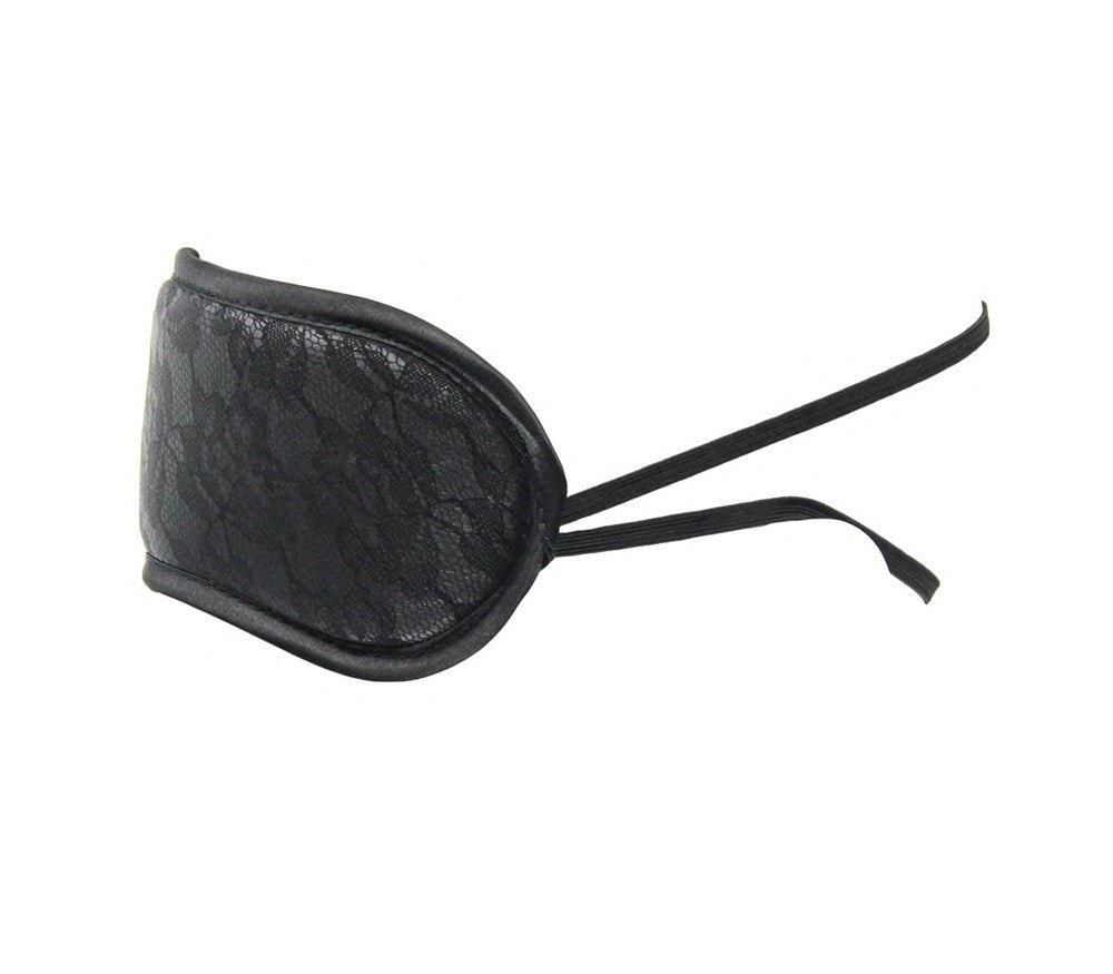 Berlin Baby Lace Print Bondage Blindfold - - Masks And Blindfolds