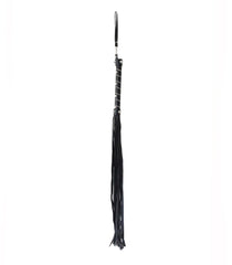 Berlin Baby Chain Handle BDSM Play Flogger - Black - Whips And Crops