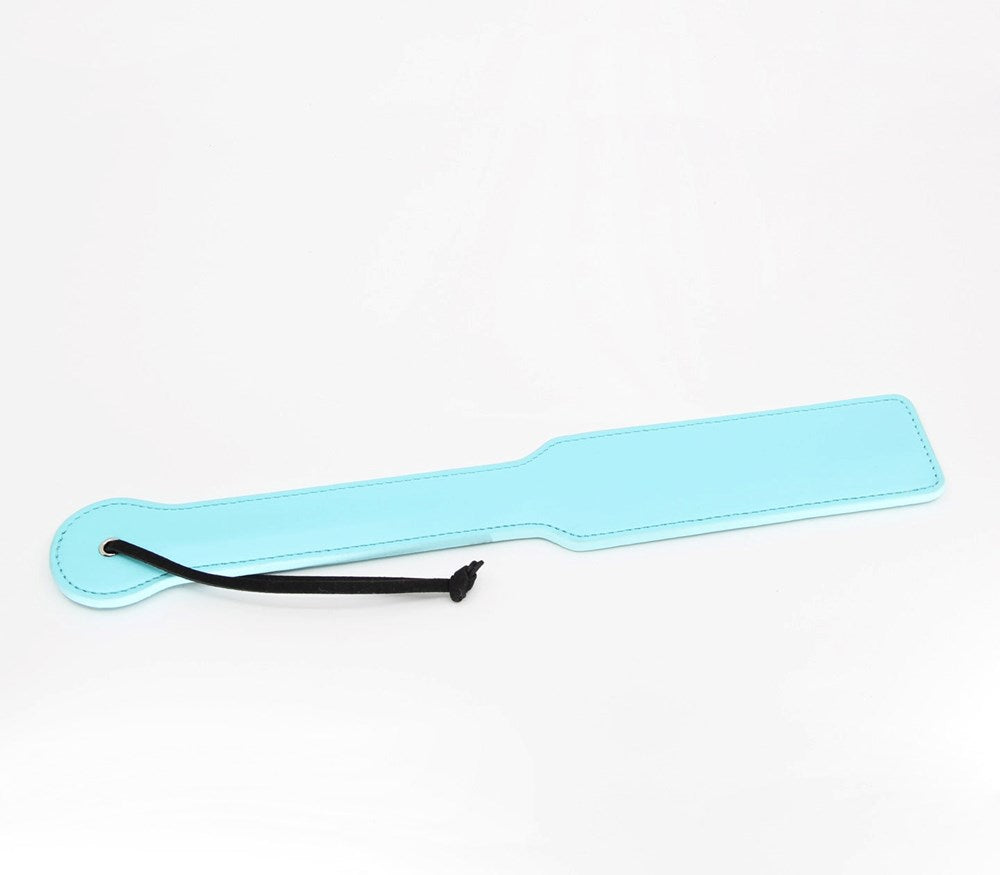 Berlin Baby Turquoise Colour Faux Leather Paddle - - Paddles And Slappers