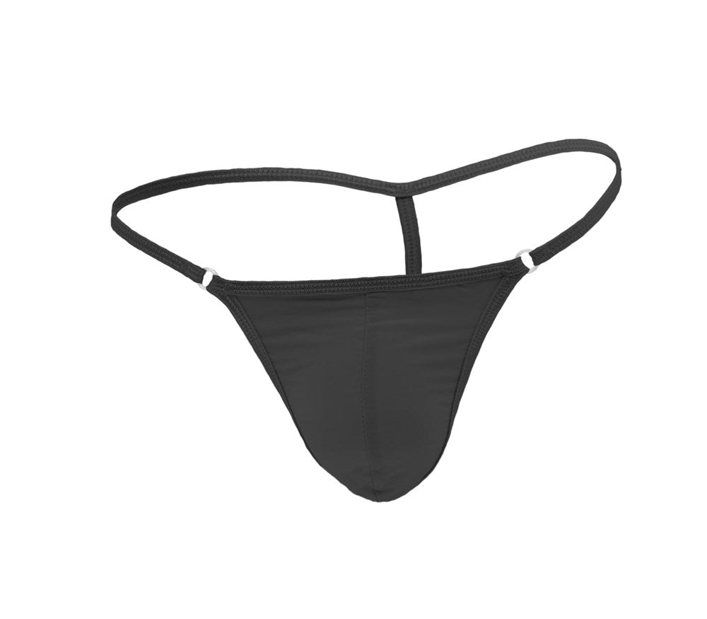 Love In Leather Soft Poly Cotton Mens G String S/M Minimal Coverage - - Jocks and G-Strings