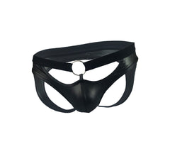 Love In Leather Mens Wet Look Jock Strap Underwear - - His Fetish